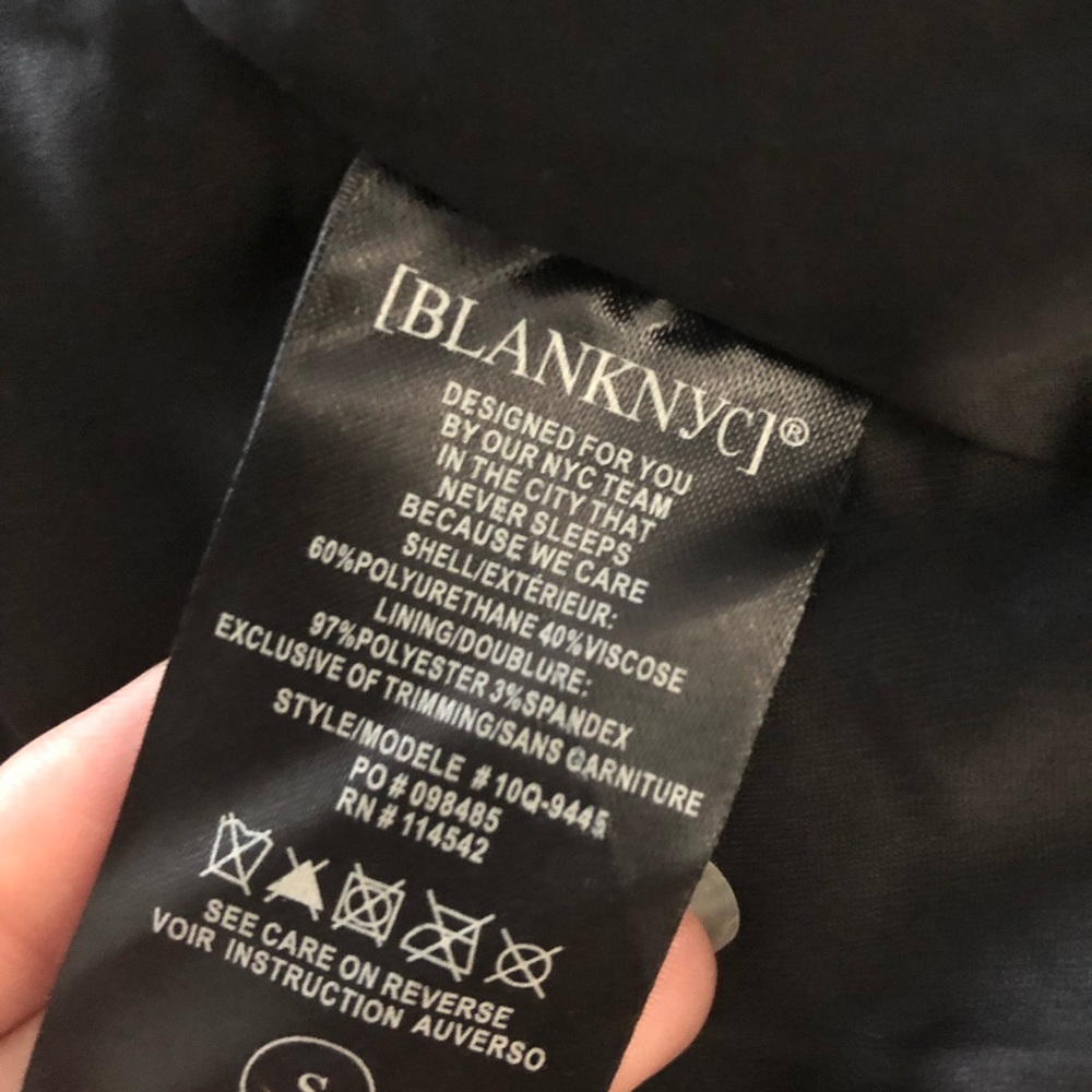 BlankNYC Vegan Leather As You Wish Jacket - Picture 7 of 8